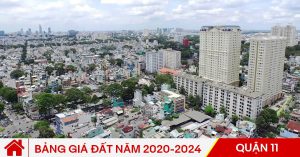 bang gia dat quan 11