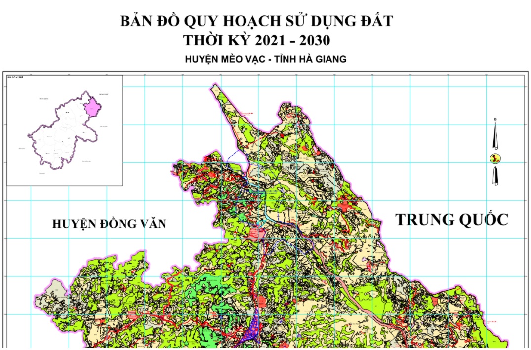 ban do quy hoach su dung dat huyen meo vac