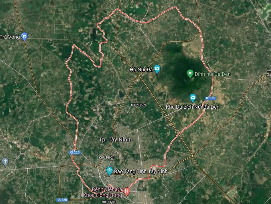 Bản đồ quy hoạch sử dụng đất Thành phố Tây Ninh