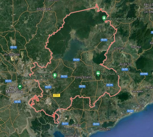 Bản đồ quy hoạch sử dụng đất tỉnh Đồng Nai